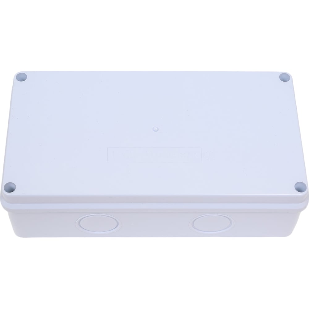 Изображение товара Разветвительная коробка STEKKER EBX31-03-65, 8 выбивных отверстий, IP65, светло-серая 39560