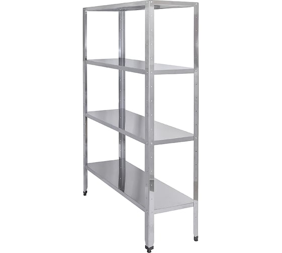 Изображение товара Стеллаж кухонный Luxstahl СР-1800*800*500/4 нерж. мко147