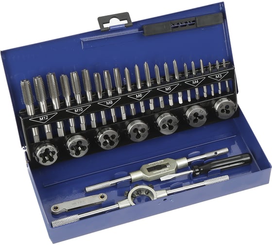 Изображение товара Набор метчиков и плашек 32 предмета Car-tool CT-W032