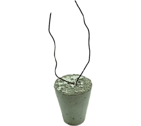 Изображение товара Фиксатор бетонный BEFAS с проволокой Конус 40 мм (упак.200 шт.) БФБК40200S