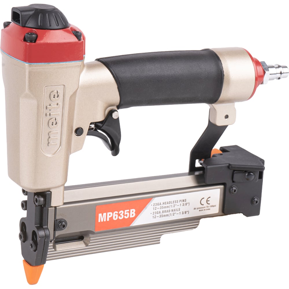 Изображение товара Нейлер финишный для микрошпилек MEITE MP635B 23GA профессиональный инструмент