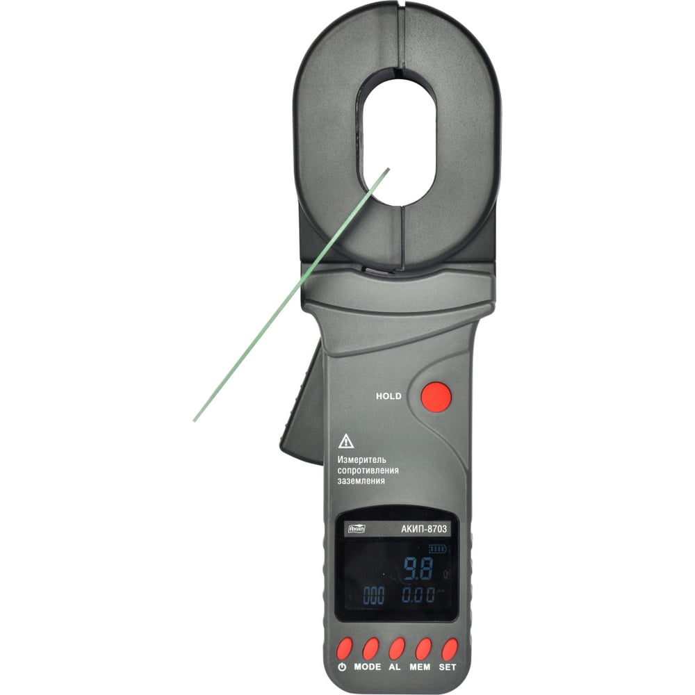 Изображение товара Многофункциональный измеритель сопротивления заземления АКИП-8703 профессиональный