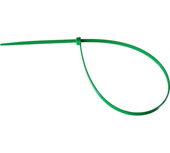 Изображение товара Кабельные стяжки Nord-Yada нейлоновые 3.6х200 мм зеленые 25 шт. 908420