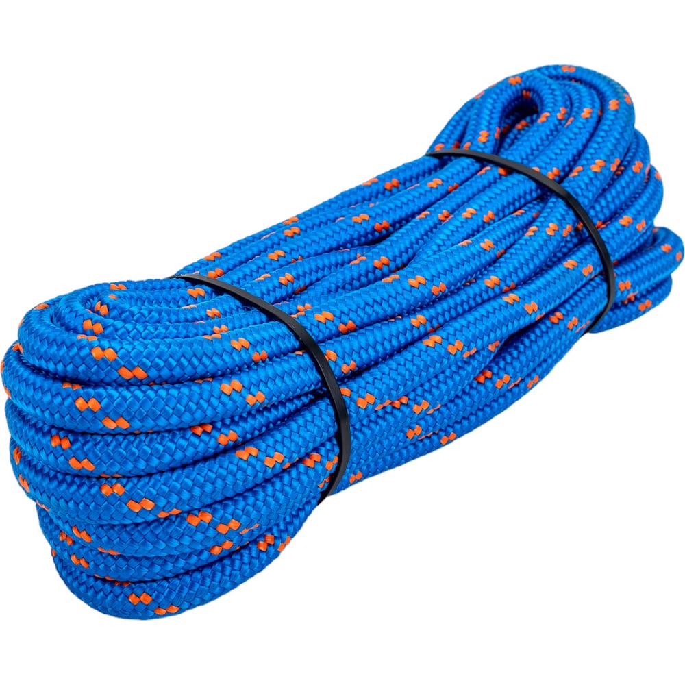 Изображение товара Полипропиленовый плетеный канат 10 м D10 24 прядный Невский Крепеж