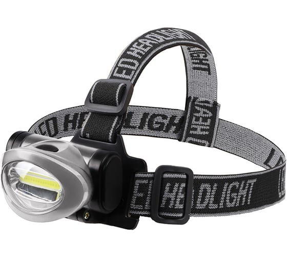 Изображение товара Налобный светодиодный фонарь REXANT СОВ с широким углом освещения, 3 режима 75-703