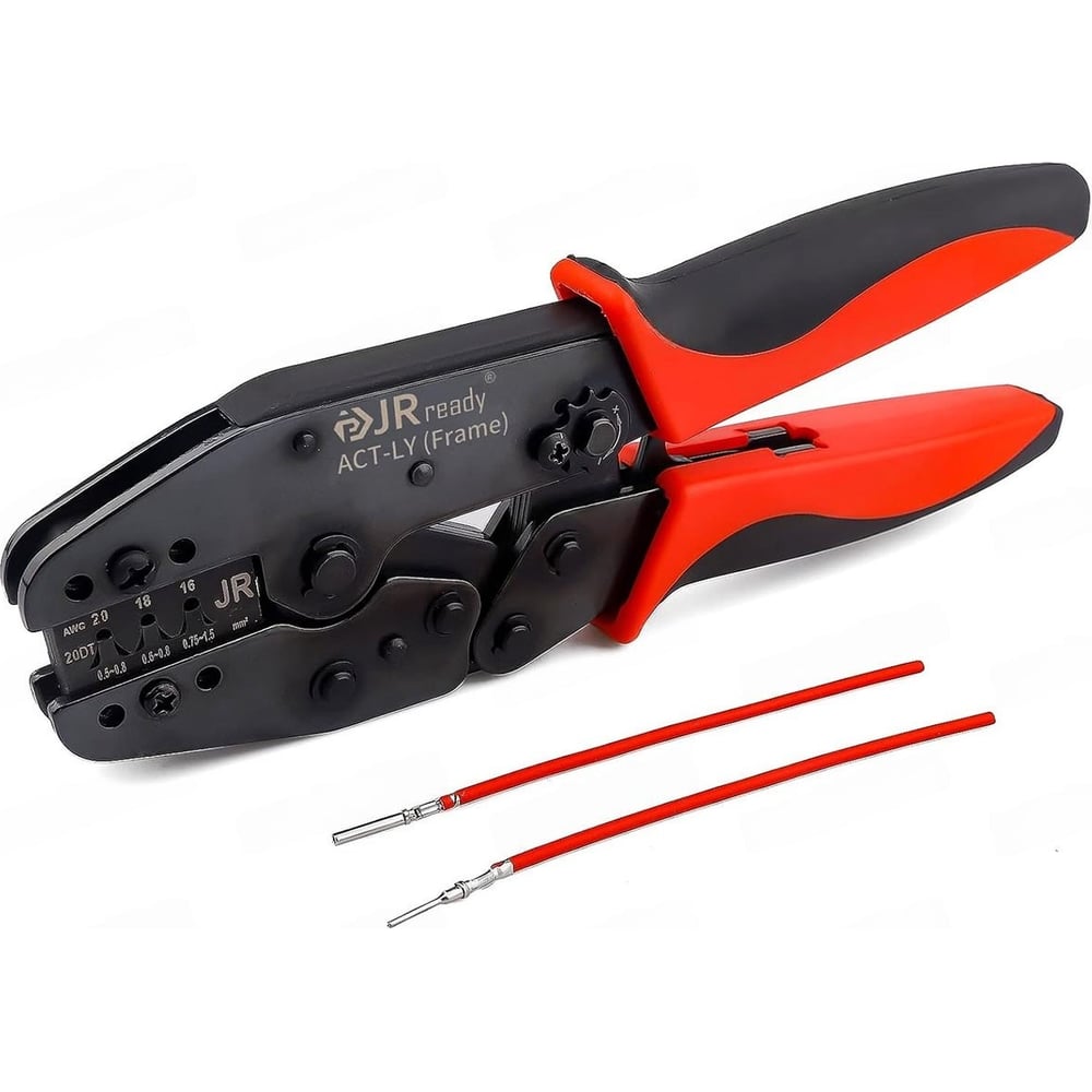Изображение товара Обжимной инструмент JRready ACT-LY-20 DT для изолированных и втулочных наконечников