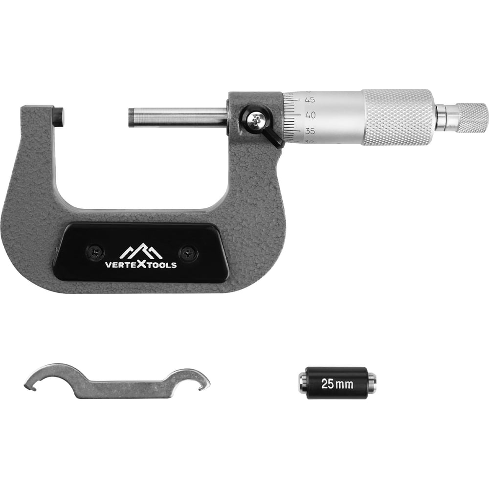 Изображение товара Микрометр механический Vertextools 25-50 мм