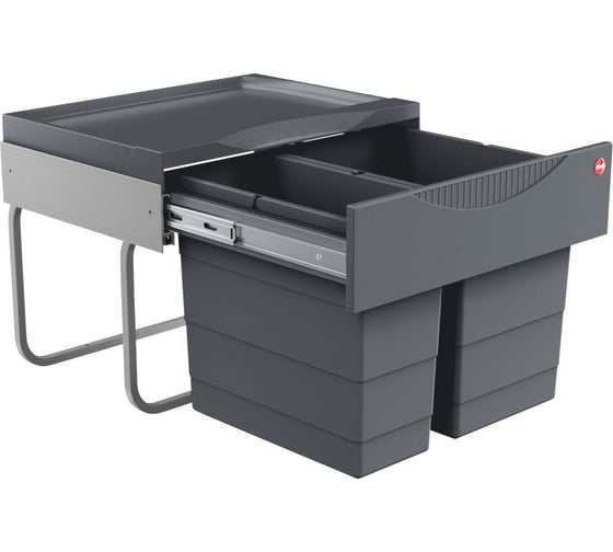 Изображение товара Система выдвижная ALVEUS AS Raumspar Tandem S 50 см, 1x18л/1x12л , 3644901