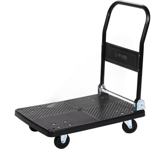 Изображение товара Тележка платформенная складная пластиковая Эврика (485x725x850мм, г/п 200кг) ER-54872