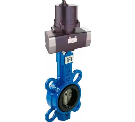 Изображение товара Затвор дисковый DN.ru BV-16 Ду50 Ру16, электропривод ЭПВП-003 220В D050-81231