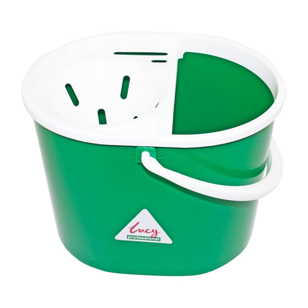 Изображение товара Ведро SYR Lucy Oval 12 л зеленое - удобное и прочное для уборки