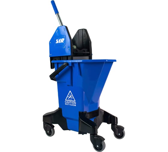 Изображение товара Ведро на колесах SYR Ergo LTS 26 л синее 920079