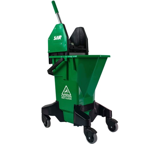 Изображение товара Ведро на колесах SYR Ergo LTS 26 л зеленое 920080