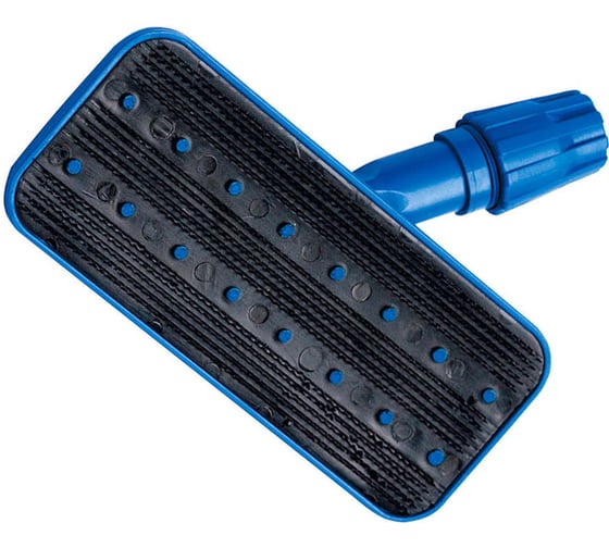 Изображение товара Держатель пада (скурблок) SYR 23 см на шарнире, евро кольцо синий X0193000