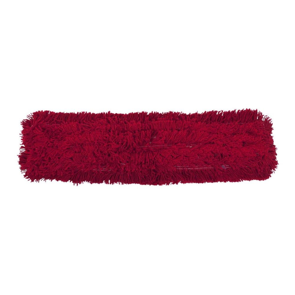 Изображение товара Моп плоский SYR 40 см для сухой уборки пола красный с креплением карман