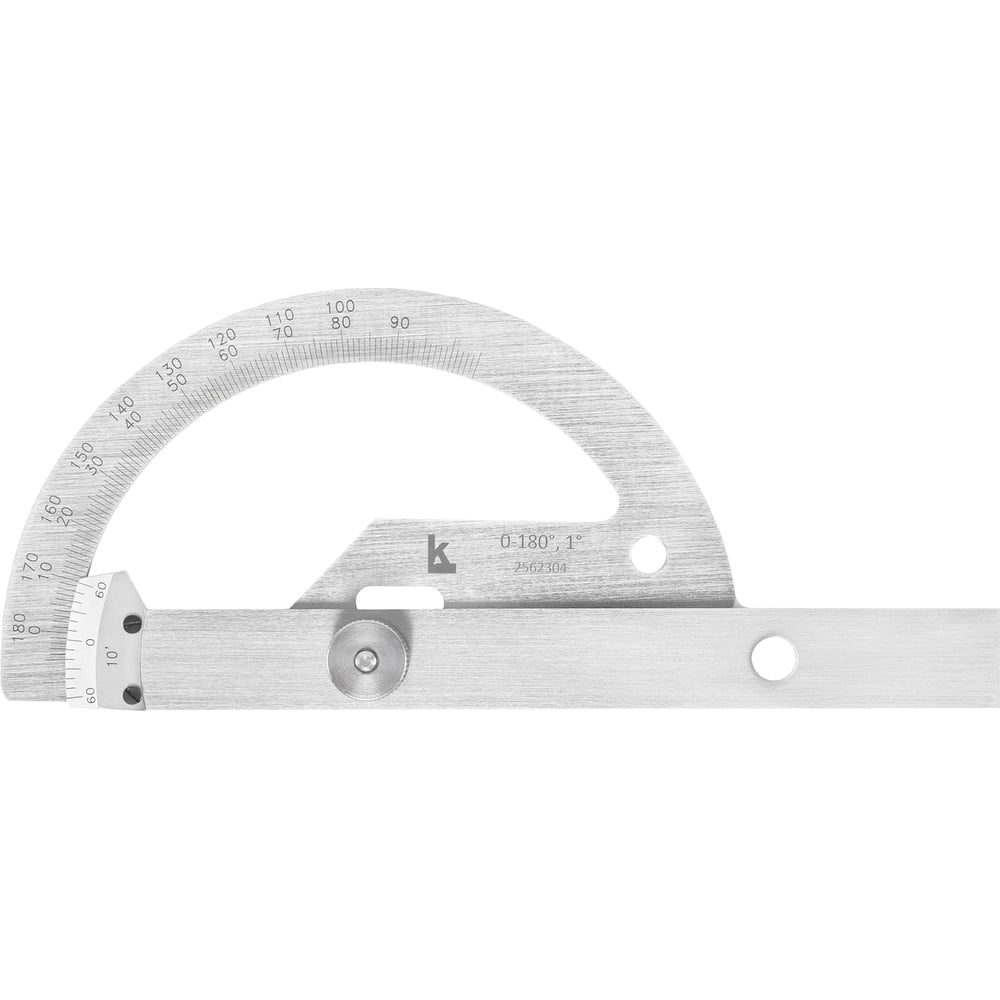 Изображение товара Угломер нониусный Калиброн 0-180 профессиональный с металлическим корпусом
