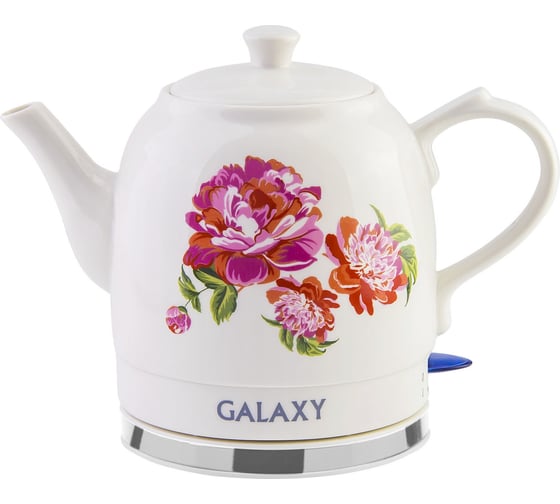 Изображение товара Электрический чайник Galaxy LINE GL 0503, белый, керамика, 1400 Вт, 1,4 7010105030