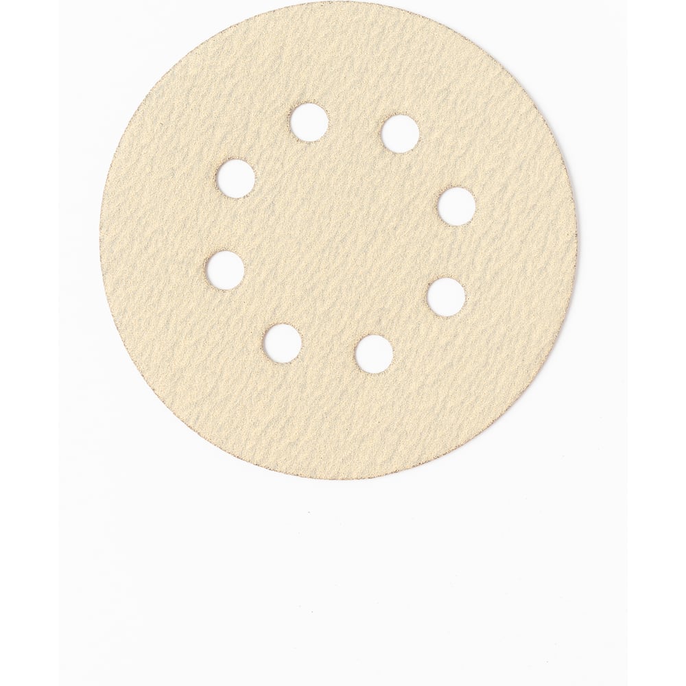 Изображение товара Шлифовальный круг LIGREAT 125мм 8 отверстий для дерева 100 зернистость