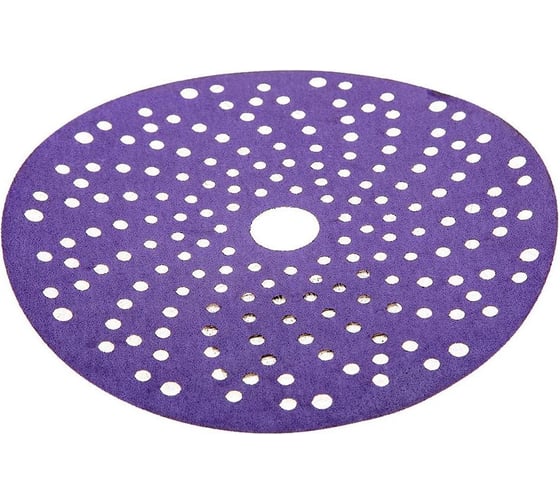 Изображение товара Шлифовальный круг LIGREAT на пленочной основе фиолетовый 150мм, 48отв., Р800, упак 100 шт TL12268