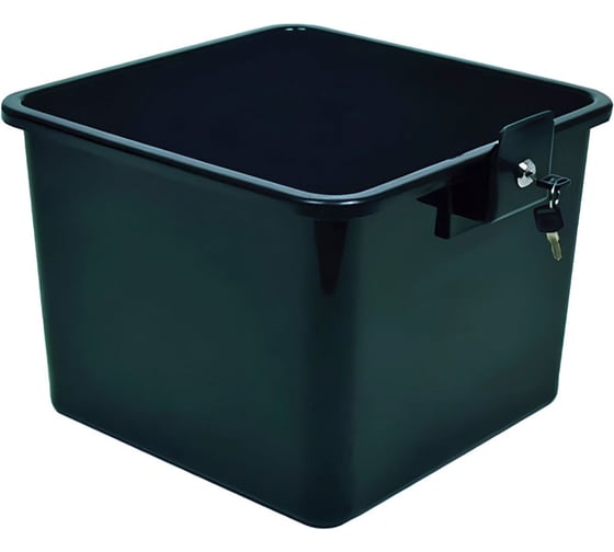 Изображение товара Поддон SYR 30 л к сервисной тележке Spacesaver черный 993463