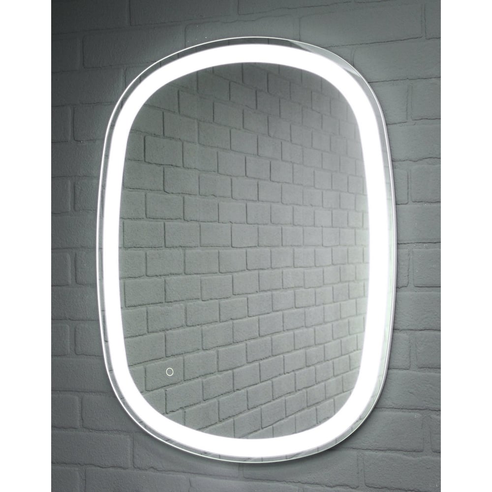 Изображение товара Зеркало Домино Sansa Лима 600x800 мм с подсветкой современным дизайном