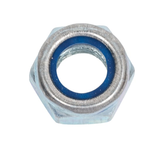 Изображение товара Гайка самоконтрящаяся Белтпрофи М12, оцинкованная сталь, DIN985, 1 кг, НФ-00000264