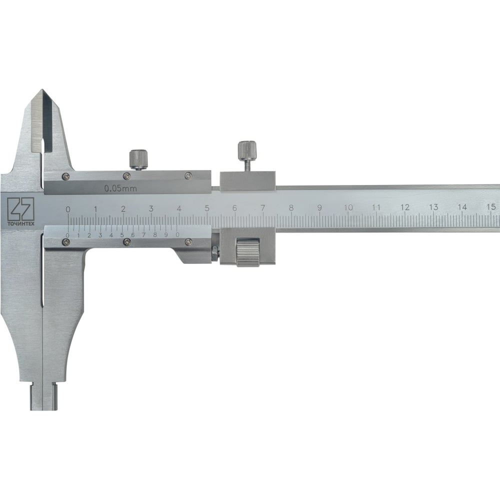 Изображение товара Штангенциркуль ТОЧИНТЕХ ШЦ-II-300-0.05 нержавеющая сталь точный измерительный инструмент