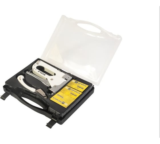 Изображение товара Степлер мебельный Skole 3в1 (с отделителем) 4-14мм тип 140 STP4-140WB