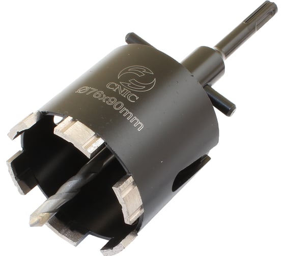 Изображение товара Коронка алмазная по камню CNIC 76x90мм М16, для сухой резки, хвостовик SDS-PLUS DB0301 43993