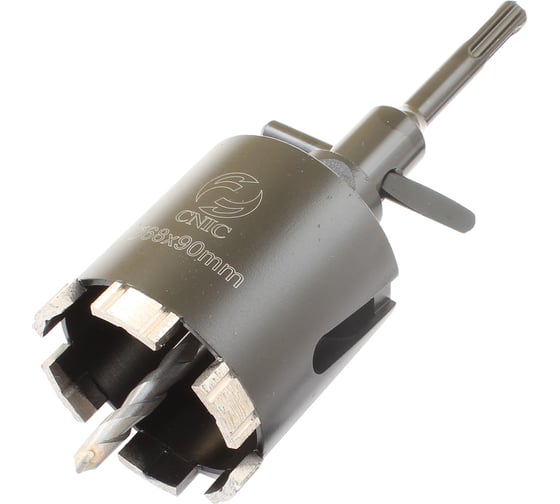 Изображение товара Коронка алмазная по камню CNIC 68x90мм М16, для сухой резки, хвостовик SDS-PLUS DB0201 28079