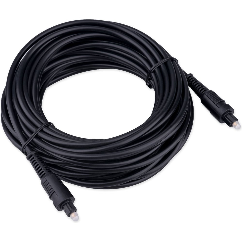 Изображение товара Кабель оптический Cablexpert Toslink 2xODT M/M, 10м, черный