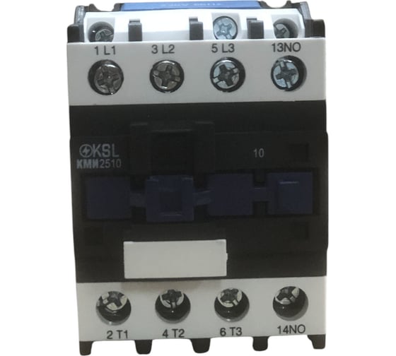 Изображение товара Контактор KRASO КМИ малогабаритный 25А катушка управления 220В АС 1НО KSL KMI-25-220