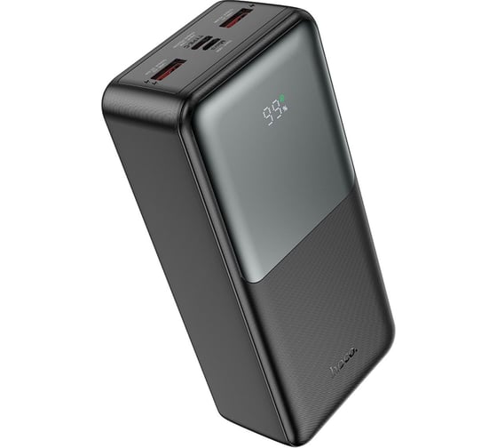 Изображение товара Портативный аккумулятор Hoco J136B, 30000мАч, QC/PD, 3A, с дисплеем, черный 6942007634854