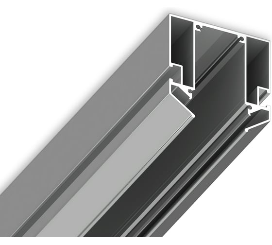 Изображение товара Корпус Ambrella Light для накладного шинопровода в натяжной потолок Magnetic 220V GL1014