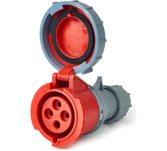 Изображение товара Розетка переносная HLT 2242 32А 3Р+РE 380В -415B IP67 (10шт./уп.) 083-04-22