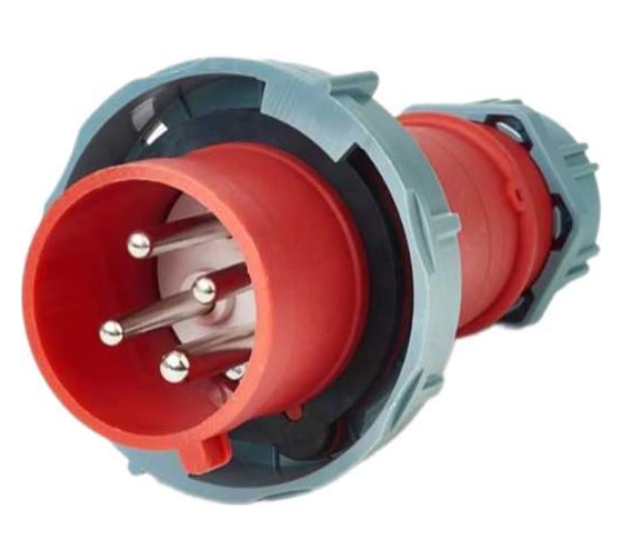 Изображение товара Вилка HLT кабельная 0242 32А 3Р+РЕ 380В-415B IP67 (10шт./уп.) 083-04-03