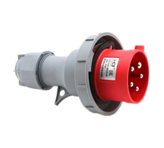 Изображение товара Вилка HLT кабельная 0342 63А 3Р+РЕ 220В-250B IP67 (2шт./уп.) 083-04-05