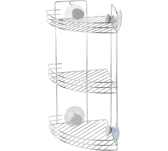 Изображение товара Полка угловая Рыжий кот 3-ярусная W2672С STONE 109067