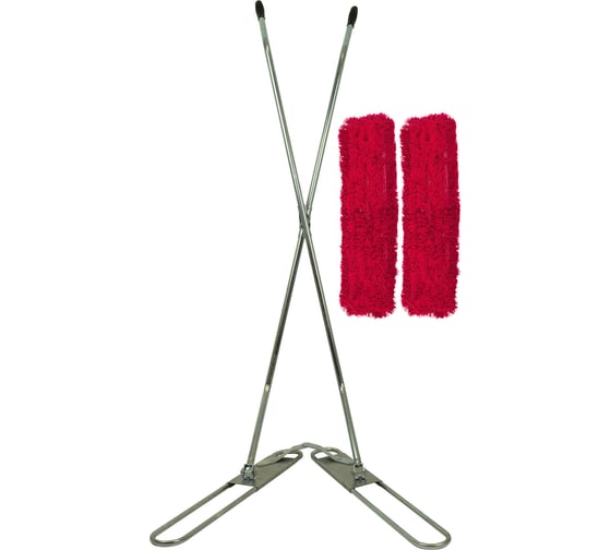 Изображение товара Швабра V-образная для сухой уборки SYR 100х100см стальная 840135