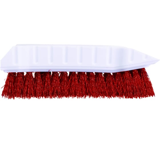 Изображение товара Щетка SYR 5.5x2.5 см ручная мультифункциональная со скребком, белый пластик красная 992246