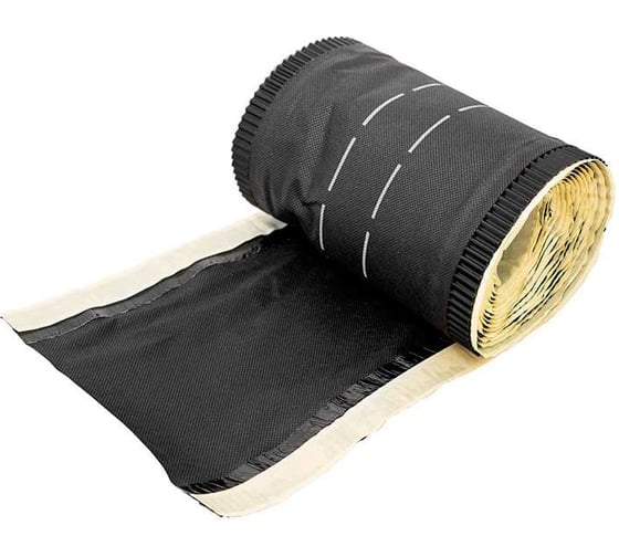 Изображение товара Аэроэлемент конька Grand Line Optima черный, 300мм, 5м 657371