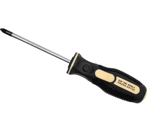 Изображение товара Отвертка SKRAB PH 2х100 мм, черная 41348