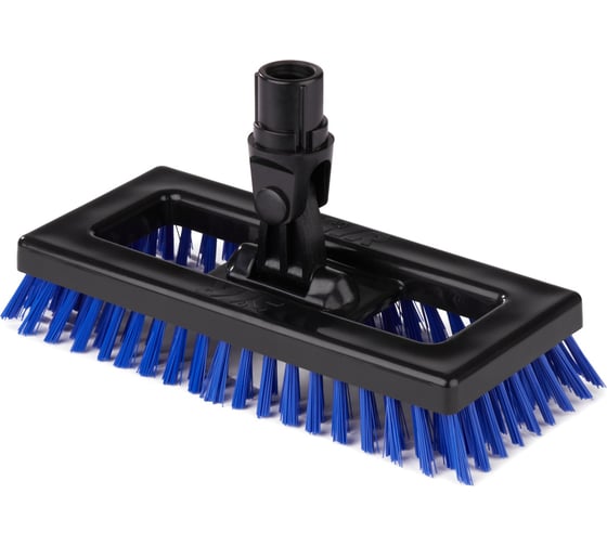 Изображение товара Щетка-скраб SYR Deck Scrubber 24см на шарнире для плитки крепл. Interchange синяя 920035