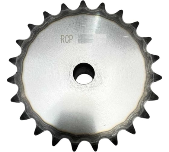 Изображение товара Звездочка ООО "РЦП ГРУПП" 10B-1-08 H P RCP (C45E, с закалкой, ступица с одной стороны, L=25, под расточку) ПГ-00002553