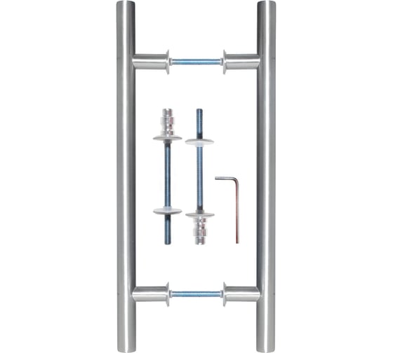 Изображение товара Дверная ручка скоба прямая DOORLOCK  DL PHS11/25/2ст/300/450 SS 73656