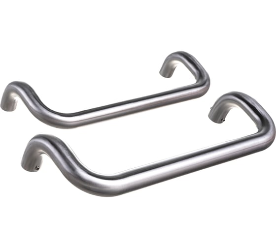 Изображение товара Дверная ручка скоба изогнутая двухсторонний комплект DOORLOCK DL PHS03/25/300 SS 73651