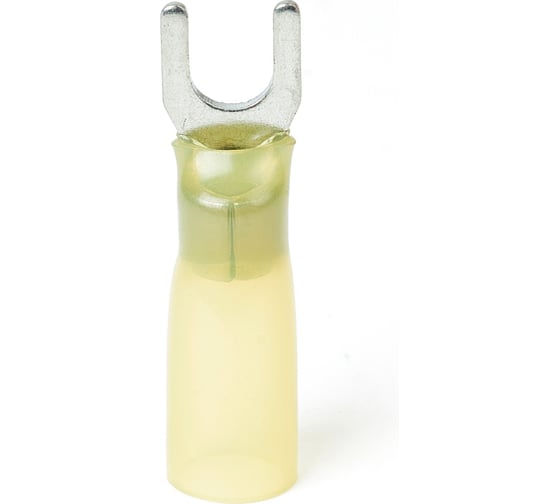 Изображение товара Наконечник HLT НВИ-Т 5,5–6 вилка в термоусаживаемой манжете 100шт. (4уп./уп.) 084-04-607