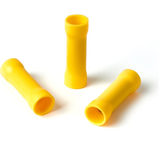 Изображение товара Соединительные наконечники-гильзы HLT ГСИ 6.0 желтый 100шт. (5уп./уп.) 084-13-052