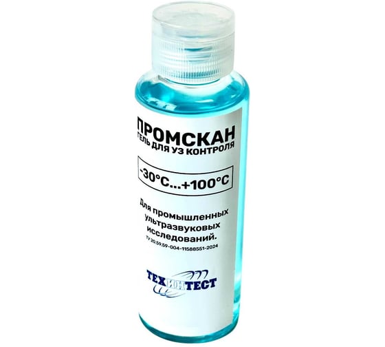 Изображение товара Гель для промышленного ультразвукового контроля ООО ТЕХИНТЕСТ Промскан ( -30...+100 0С), 200 мл ПС200
