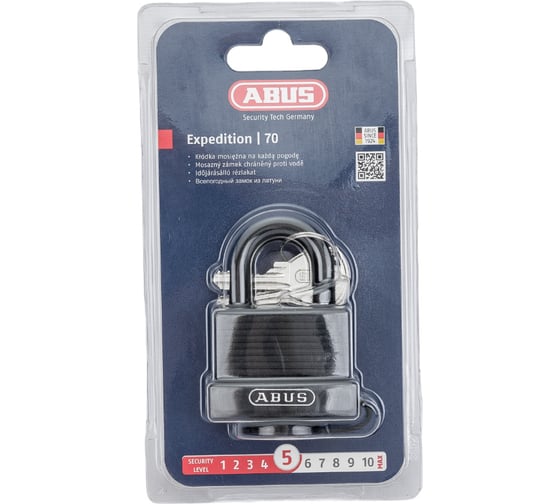 Изображение товара Навесной замок ABUS 70/45 Marine (влагозащищенный) C/PLCZHRUS 64608